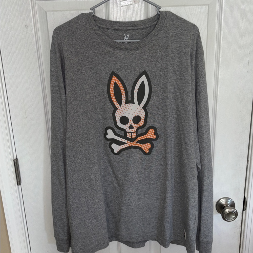 Men’s psycho bunny long sleeve shirt size xl